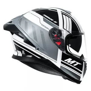 MT Thunder 3 SV PRO Open Glossy Grey Helmet