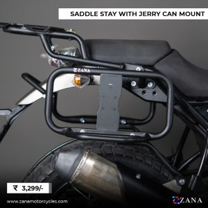 RE Himalayan(2016-22) Saddle Stays with Exhaust Sheild with Jerry Can Mounting