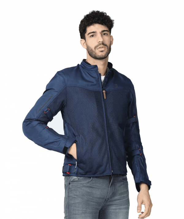 Solace Thrift Mesh Riding Jacket (Schema Blue)