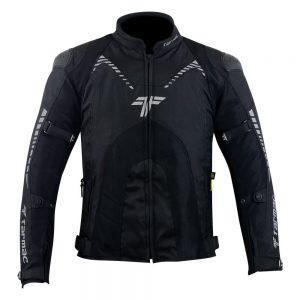 Tarmac Corsa Black Level 2 Riding Jacket with PU Chest Protectors