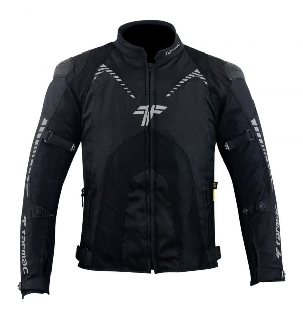 Tarmac Corsa Black Level 2 Riding Jacket with PU Chest Protectors