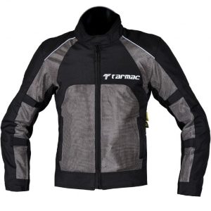 Tarmac Drifter II Black and Grey Riding Jacket for Men - Level 2