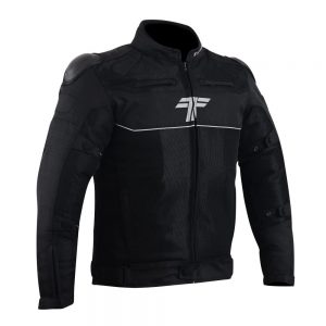 Tarmac One III Level 2 Black Riding Jacket with PU Chest Protectors