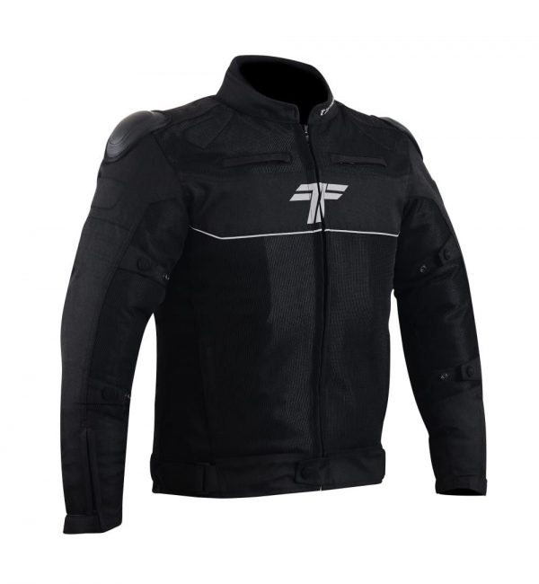 Tarmac One III Level 2 Black Riding Jacket with PU Chest Protectors