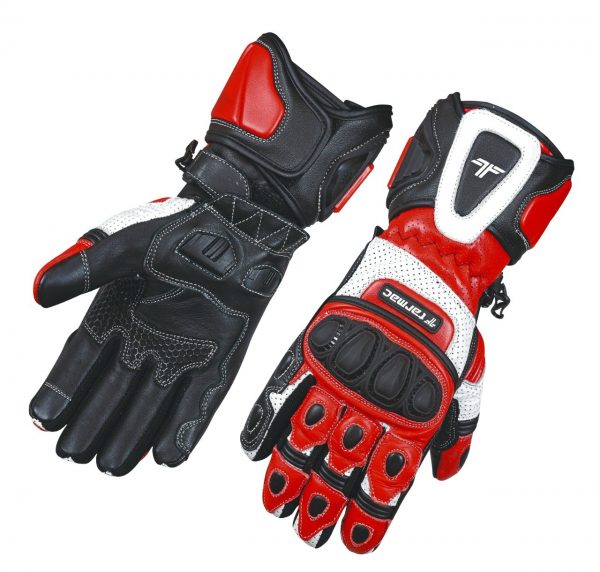 Tarmac Rapid Black/White/Red Gloves