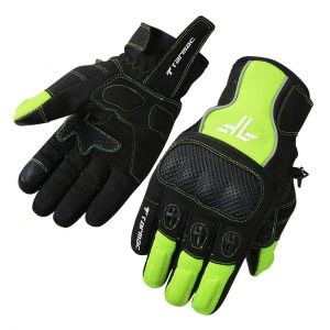 Tarmac Tex Black and Green Gloves