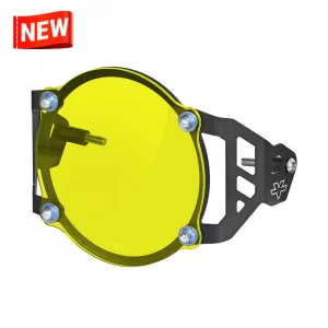 Yellow Tint Headlight Guard for RE Himalayan BS4 & BS6-2021 - ViaTerra