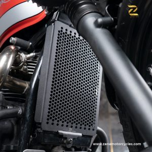 ZANA Radiator Grill Honeycomb for Triumph Street Scrambler-(Black)- ZP-039