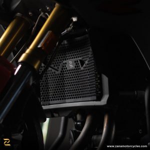 ZANA Radiator Guard Honeycomb Black (2 Pcs Set) for BMW F 900 XR - ZP-059