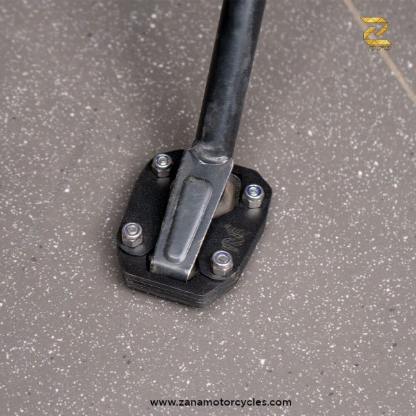 ZANA Side Stand Extender for Ducati Scrambler-Black Aluminum- ZP-026