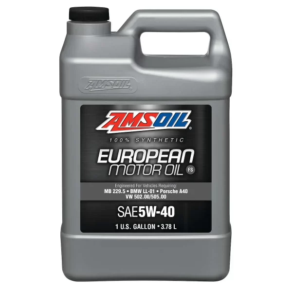 AMSOIL-SAE 5W-40 FS Synthetic European Motor Oil – For Cars (3.78L)