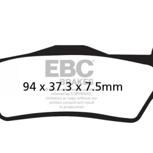 Front Brake Pads for RE Himalayan (2018-21 Onw) FA181HH by EBC