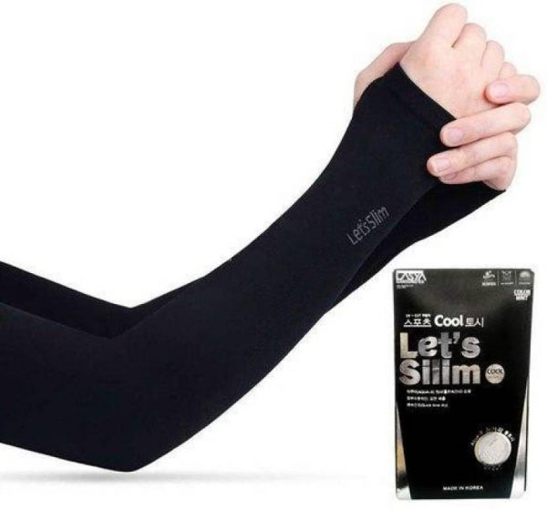 Lets silim arm sleeve pair - black