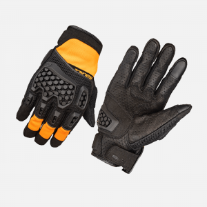 SOLACE - AIRX Dualsport CE Riding Gloves (Flame Orange)