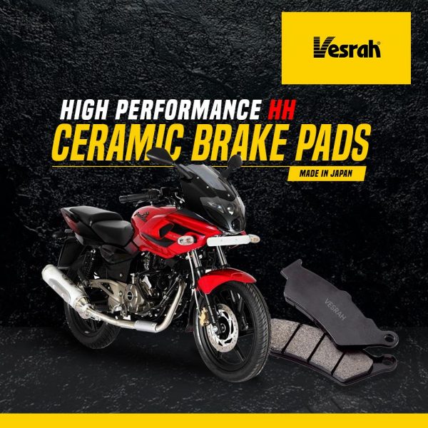 Bajaj Pulsar 220 Rear Brake Pads (Ceramic) Vesrah - SD-953