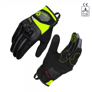 Korda Aero Fluro Yellow Riding Gloves