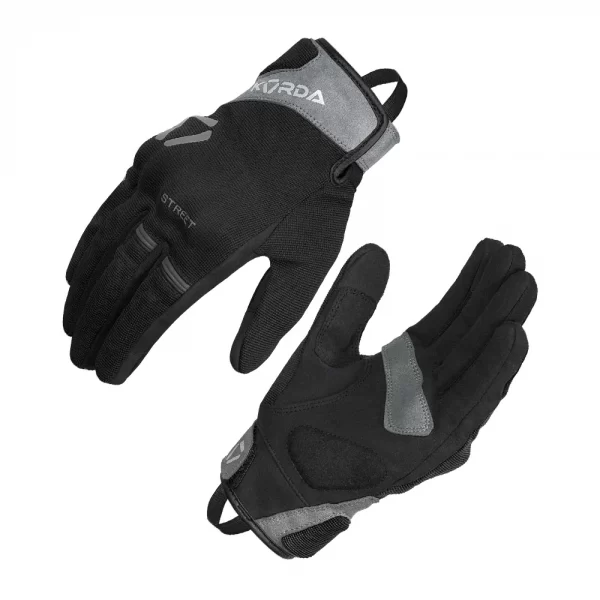 Korda Street 2.0 Black Riding Gloves