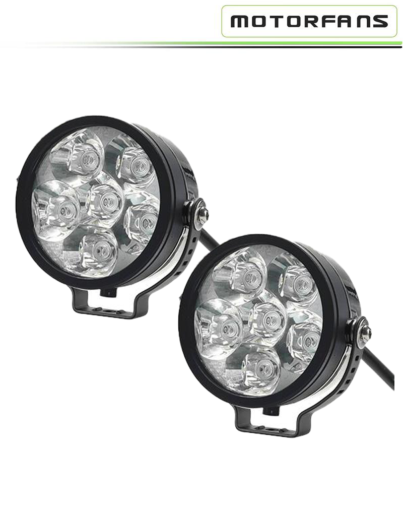 Buy Motorfans L6R V3 50W Fully Dimmable 6500K 6000LM Combo/Spot Beam LED  Auxiliary Lamp - Combo Online at Best Price from Riders Junction