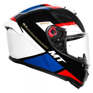 MT Hummer MIR Helmet-Glossy Blue & Red