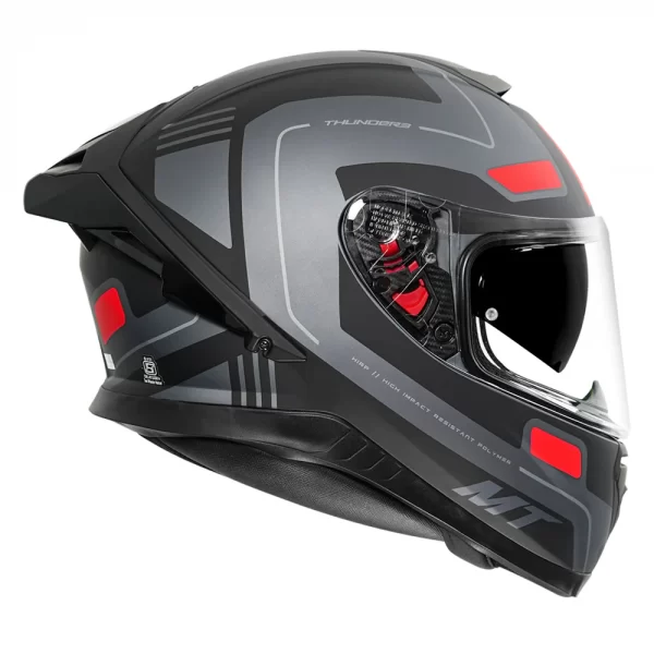 MT Thunder 3 SV Pro Atwell Helmet-Matt Grey