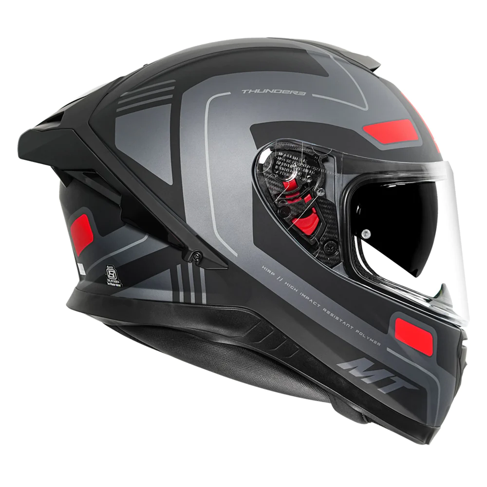 Buy MT Thunder3 Pro Damer Gloss Helmet Online, Rs.6800.00