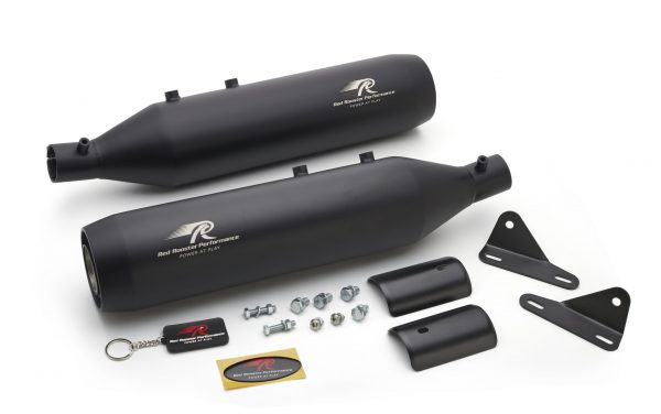 Red Rooster Astral Exhaust for RE Super Meteor 650 - Black Matte