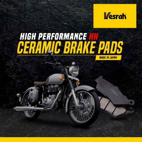 Royal Enfield Classic 350 Rear Brake Pads (Ceramic) VESRAH - SD-953