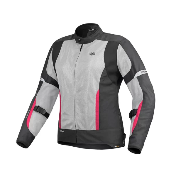 ViaTerra - Ellis Women's Street Mesh Riding Jacket - Pink