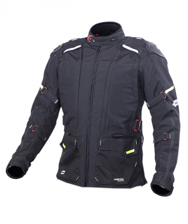 Solace Furious Pro Touring and Riding Jacket-Black