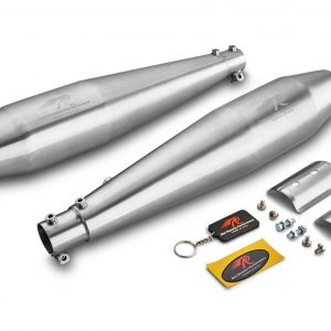 Red Rooster Performance Stellar Exhaust for Royal Enfield Interceptor 650/ GT 650 - Matte