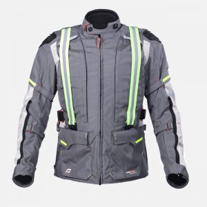 Solace Furious Pro Touring and Riding Jacket-Grey