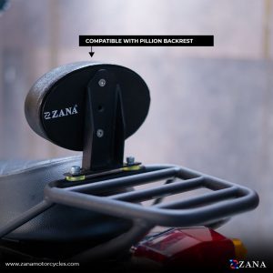 Top Rack without Plate Compatible with Pillion Backrest for Gt/Interceptor 650-ZANA-ZI-8324