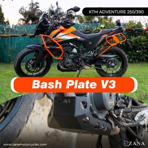 New Bash Plate V3 Aluminium Black