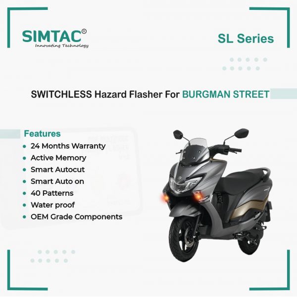 SWITCHLESS [V4.0] SUZUKI BURGMAN STREET