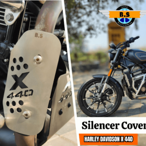 Harley Davidson x440 Silencer cover 2-min