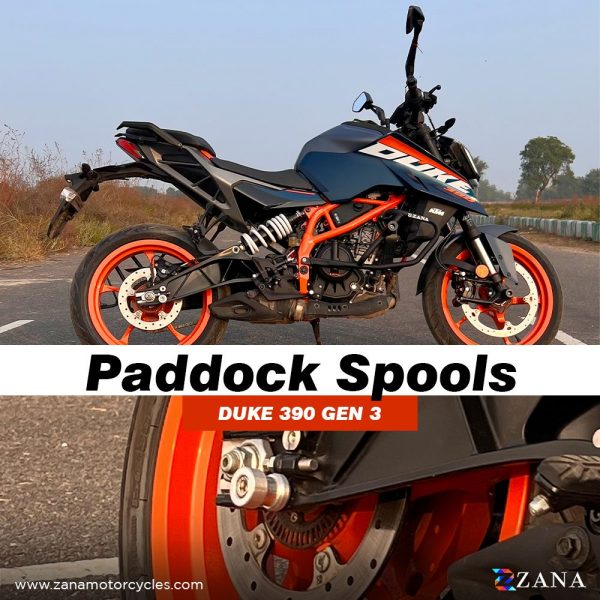 Paddock Spools for KTM duke 390 Gen3