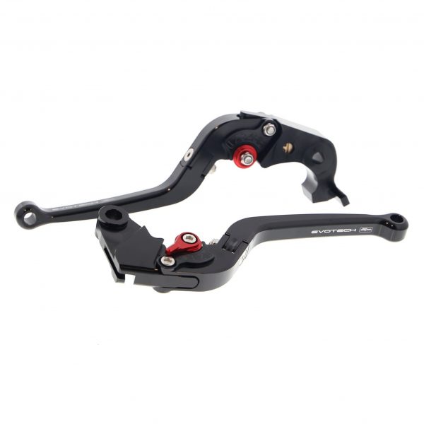 Evotech Performence Folding Clutch and Brake Lever set For Kawasaki ZX6R (2019+)