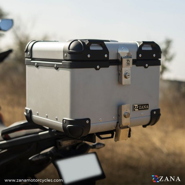 Zana Aluminum Top Box Silver 2