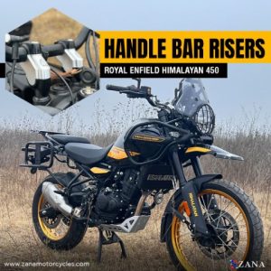 Zana Handle Bar Risers for Himalayan 450 - Offset