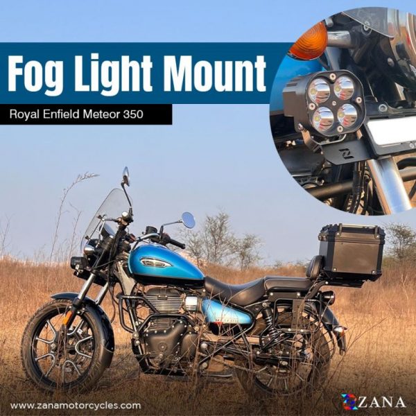 Fog Light Mount MS For Meteor 350 