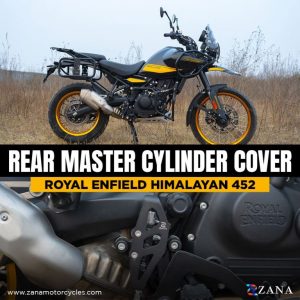  ZANA Rear Master Cylinder Cover Aluminum Black T-1 For Himalayan 452 - ZI-8430