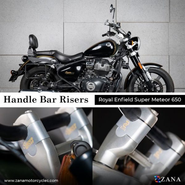 ZANA Vertical Handlebar Riser Aluminum for Super Meteor 650 - ZI-8375