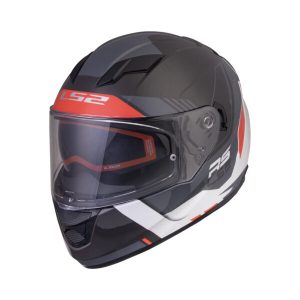 LS2 Helmets Stream Evo Xplorer Matt White Black - Ff320