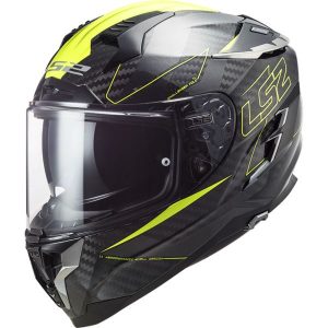 LS2 Helmets Challenger Ct2 Fold Gloss H-v Yellow - FF327