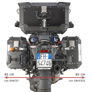 GIVI Pannier Holder Pl One-fit With Contoured Right Side For Trekker Outback Monokey® Cam-side Configuration BMW R 1300 GS (24) - PLOS5143CAM