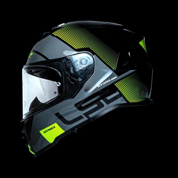 LS2 FF800 Storm Ii Epic Black Yellow Helmet