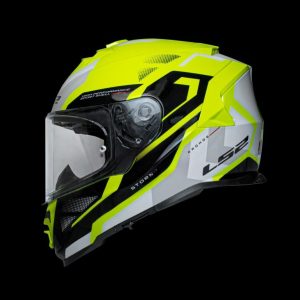 LS2 FF800 Storm Ii Kronos Yellow White Helmet