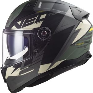 LS2 FF811 Vector Ii Absolute Matt Black Silver Helmet
