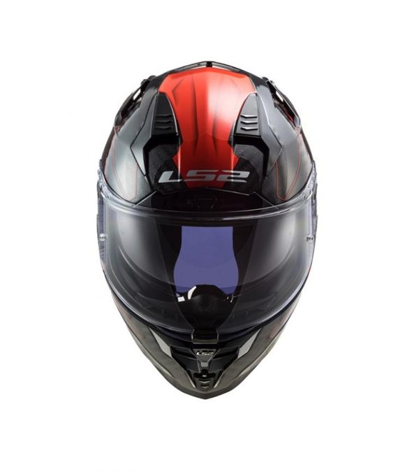 LS2 Helmet Challenger CT2 Fold Red Gloss - FF327