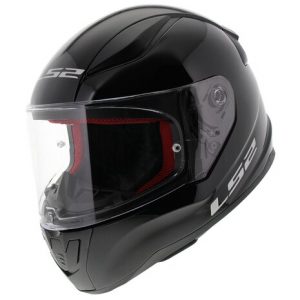 LS2 Helmet Rapid mini Single Mono gloss black - FF353